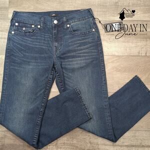 True Religion Gino Relaxed Slim Jeans Size 33X32
